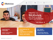 Tablet Screenshot of motiviva.de
